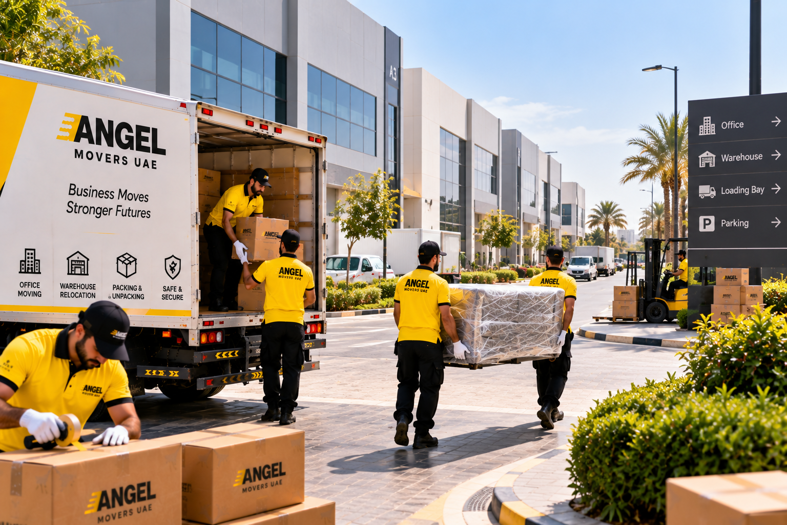 Professional movers in DIP
