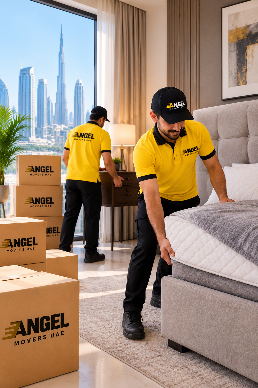 Professional apartment movers in UAE