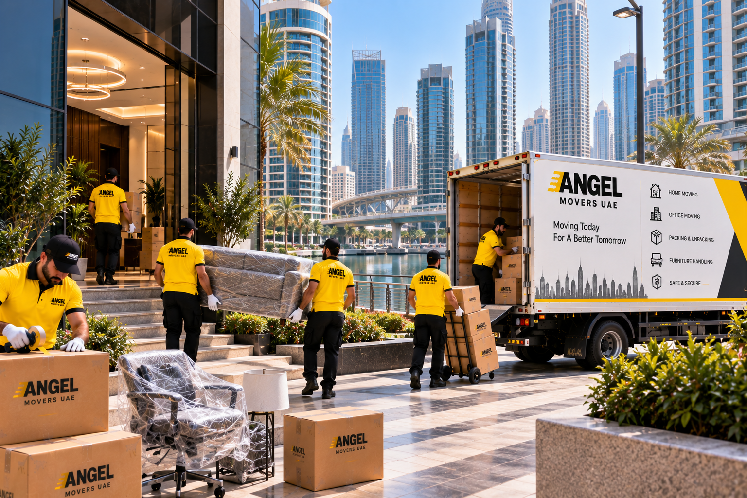 Movers in JLT