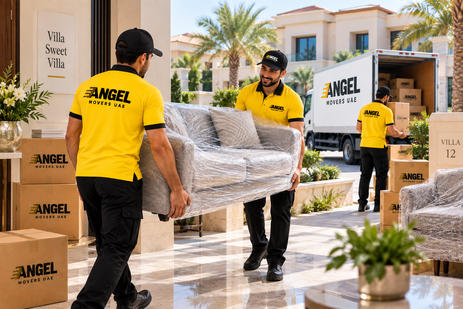 Professional villa movers in UAE